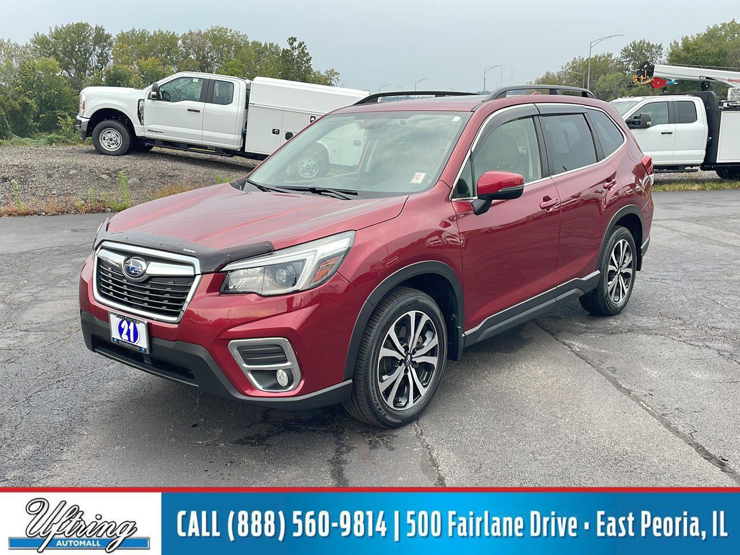 Used 2021 Subaru Forester Limited w/ Popular Package #3 AWD/4WD image 1