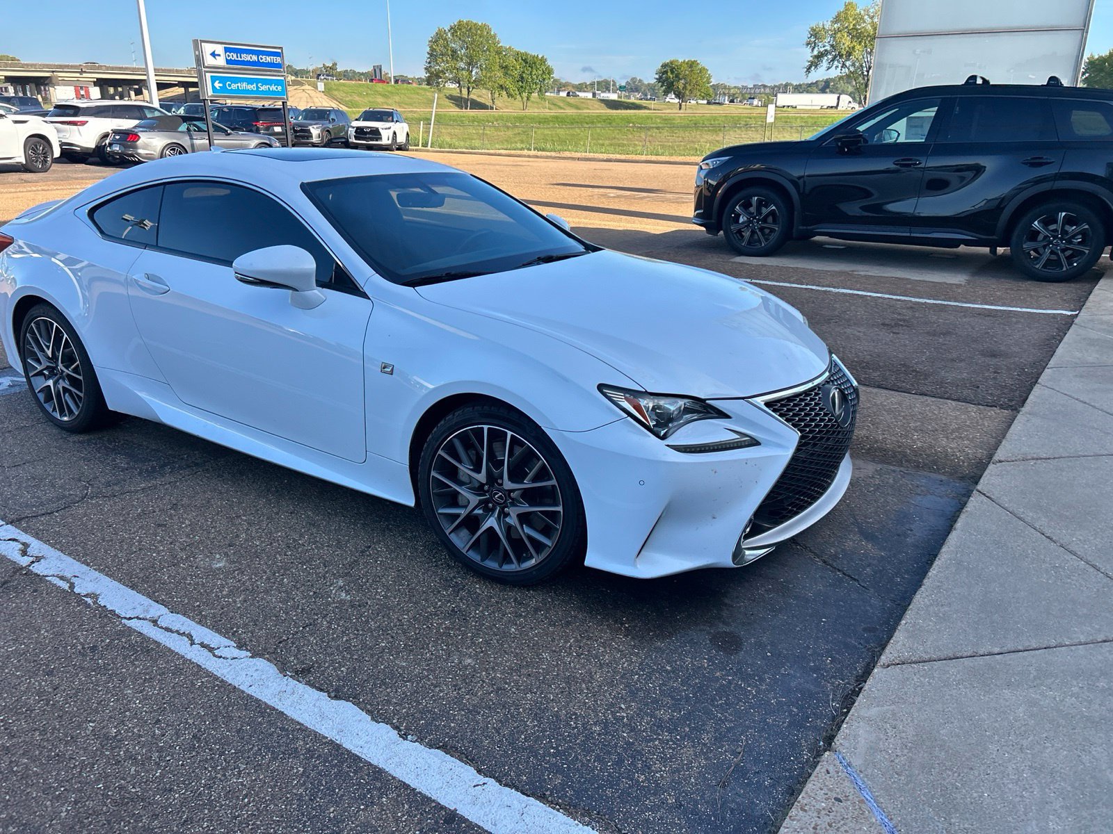 Used 2015 Lexus RC 350 w/ F Sport w/Summer Tires RWD image 17