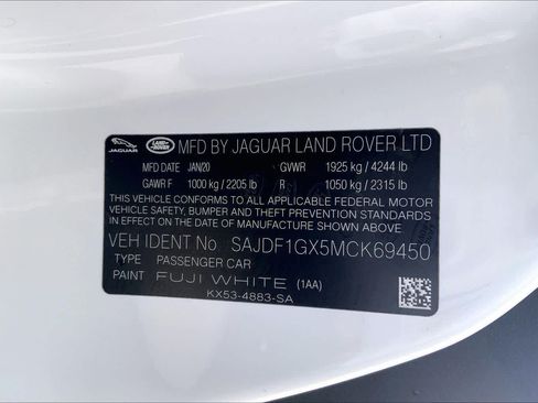 Used 2021 Jaguar F-TYPE First Edition RWD image 30