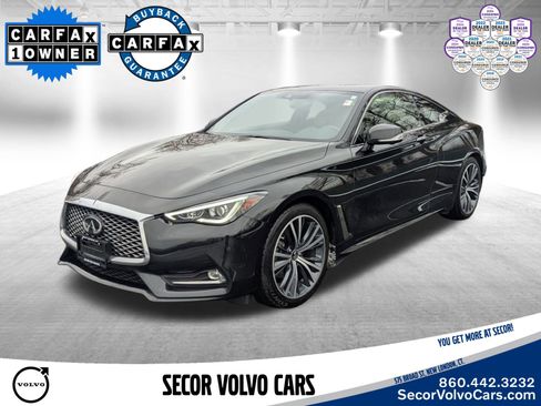 Used 2022 INFINITI Q60 3.0t Luxe w/ Essential Package image 1