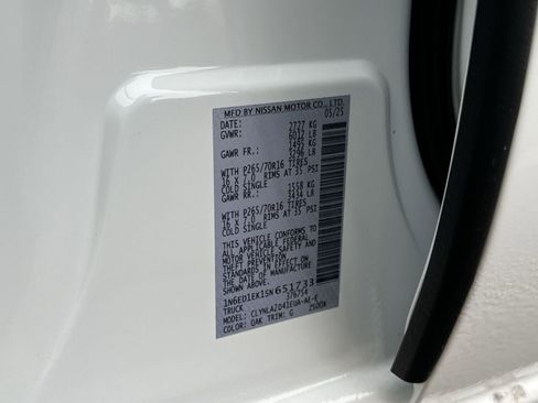 Certified 2025 Nissan Frontier S AWD/4WD image 36