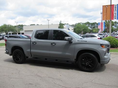 Used 2024 Chevrolet Silverado 1500 Custom w/ Dark Appearance Package RWD image 2
