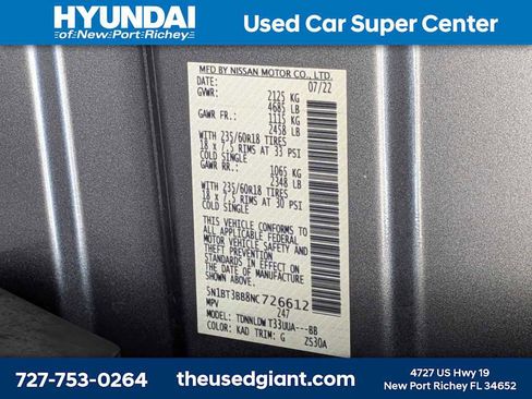 Used 2022 Nissan Rogue SV AWD/4WD image 37