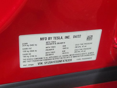 Used 2022 Tesla Model S image 23