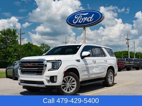 Used 2021 GMC Yukon SLT w/ SLT Premium Package AWD/4WD image 1