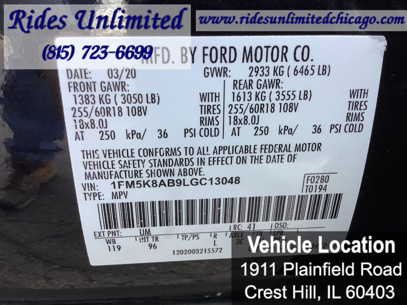Used 2020 Ford Explorer 4WD Police Interceptor image 23