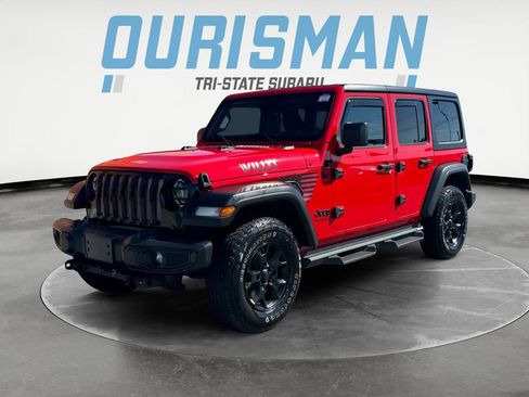 Used 2021 Jeep Wrangler Unlimited Willys image 2