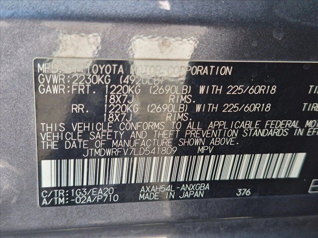 Used 2020 Toyota RAV4 Limited AWD/4WD image 15
