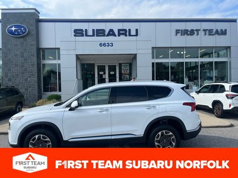 Used 2023 Hyundai Santa Fe Blue AWD/4WD image 1