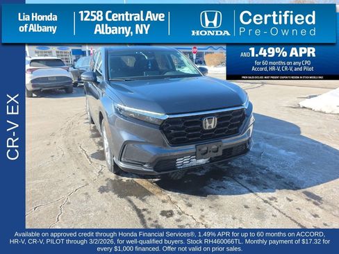 Certified 2024 Honda CR-V EX image 1
