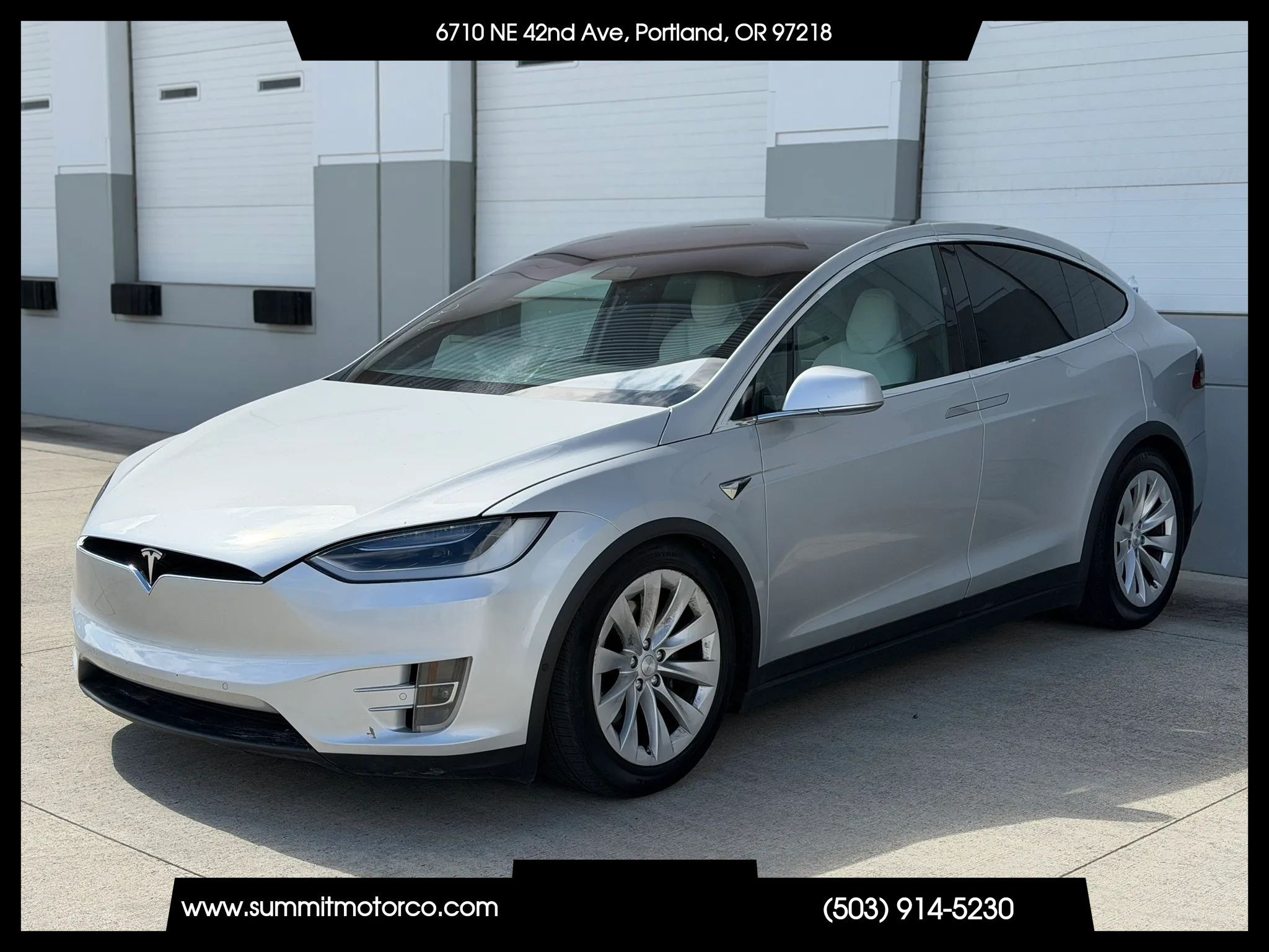 Used 2017 Tesla Model X 75D AWD/4WD image 1