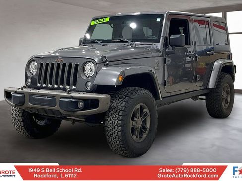 Used 2017 Jeep Wrangler Unlimited Sahara image 1
