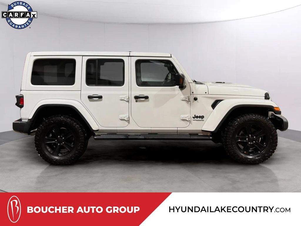 Used 2021 Jeep Wrangler Unlimited Sahara AWD/4WD image 2