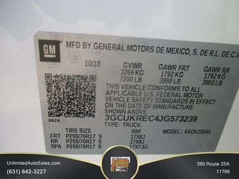 Used 2018 Chevrolet Silverado 1500 LT w/ All Star Edition AWD/4WD image 9
