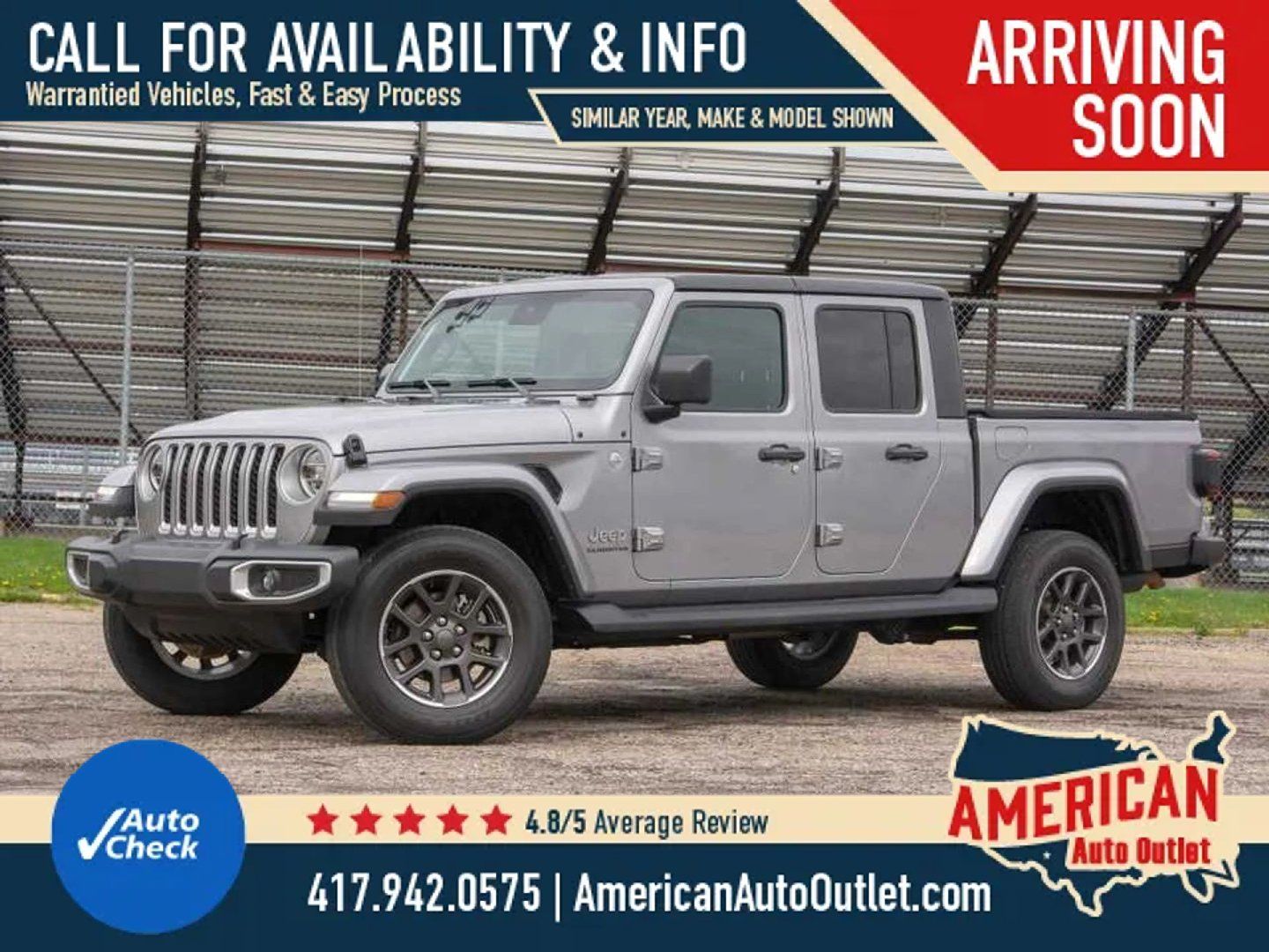 Used 2020 Jeep Gladiator Overland AWD/4WD image 1