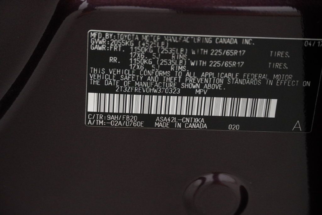 Used 2017 Toyota RAV4 LE w/ All Weather Liner Package FWD image 43