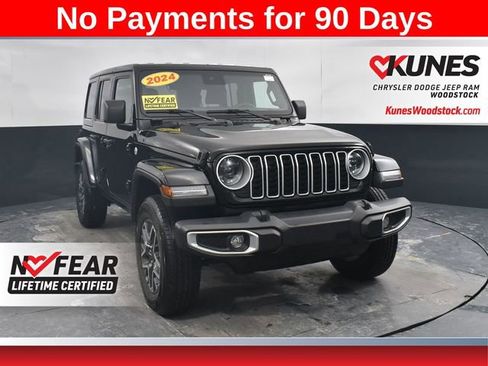 Used 2024 Jeep Wrangler Unlimited Sahara AWD/4WD image 1