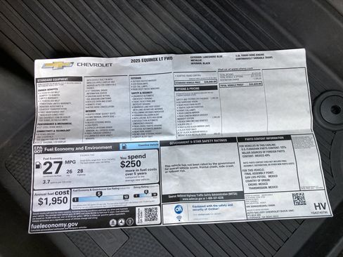 Certified 2025 Chevrolet Equinox LT w/ Safety and Technology Package FWD image 17