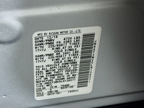 Used 2020 Nissan Rogue S image 38