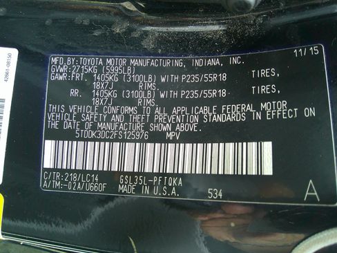 Used 2015 Toyota Sienna XLE Premium image 43