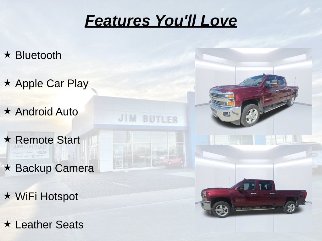 Used 2017 Chevrolet Silverado 2500 LT w/ LT Convenience Package AWD/4WD image 7