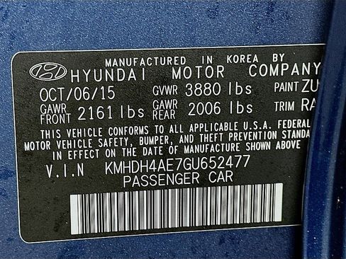 Used 2016 Hyundai Elantra SE image 30