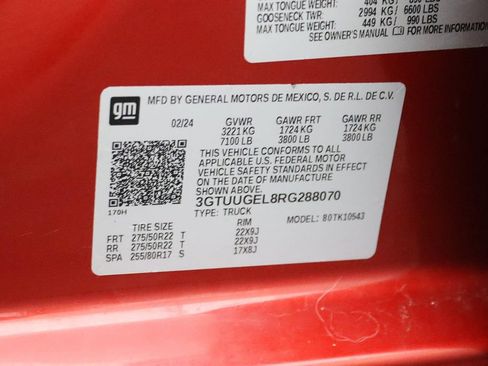Certified 2024 GMC Sierra 1500 Denali AWD/4WD image 42