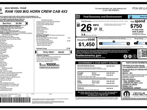 Used 2022 RAM 1500 Big Horn image 23