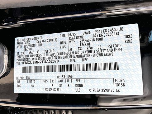 New 2026 Ford Escape ST-Line w/ Tech Pack #1 image 11