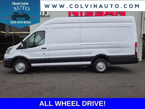 New 2025 Ford Transit 350 148 High Roof Extended AWD w/ Load Area Protection Package image 1