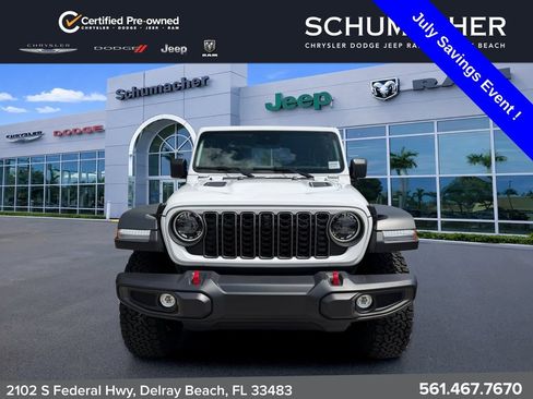 Used 2025 Jeep Wrangler Unlimited Rubicon w/ Safety Group AWD/4WD image 2