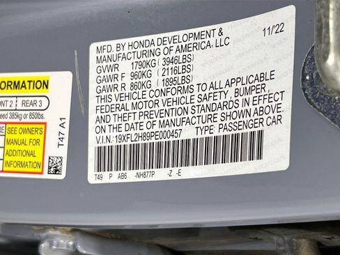 Used 2023 Honda Civic Sport image 29