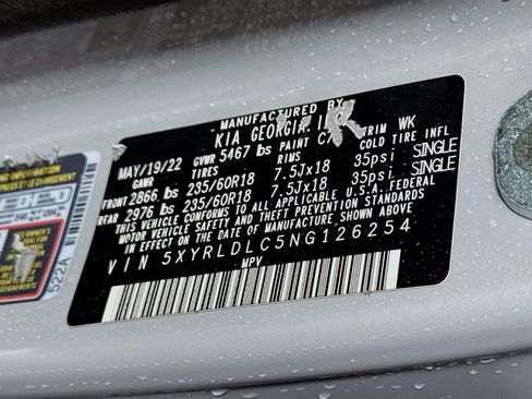 Used 2022 Kia Sorento S w/ Panoramic Sunroof Package AWD/4WD image 40