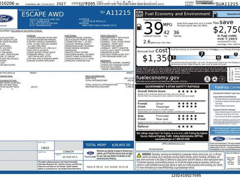 Used 2025 Ford Escape ST-Line Elite AWD/4WD image 44