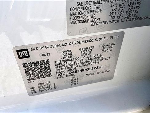 Used 2023 Chevrolet Silverado 1500 W/T w/ WT Value Package image 20