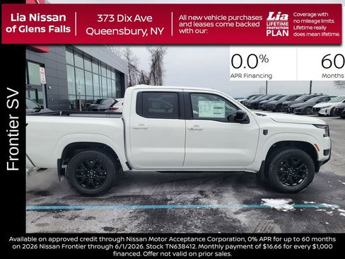 New 2026 Nissan Frontier SV w/ SV Convenience Package AWD/4WD image 2