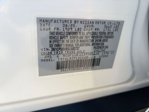 New 2025 Nissan Kicks Play S image 20