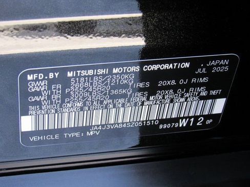 New 2025 Mitsubishi Outlander SE image 15