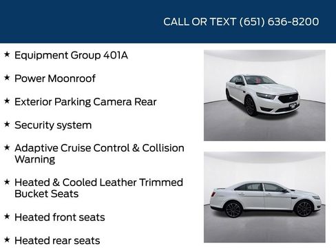 Used 2017 Ford Taurus SHO w/ Driver Assist Package AWD/4WD image 10