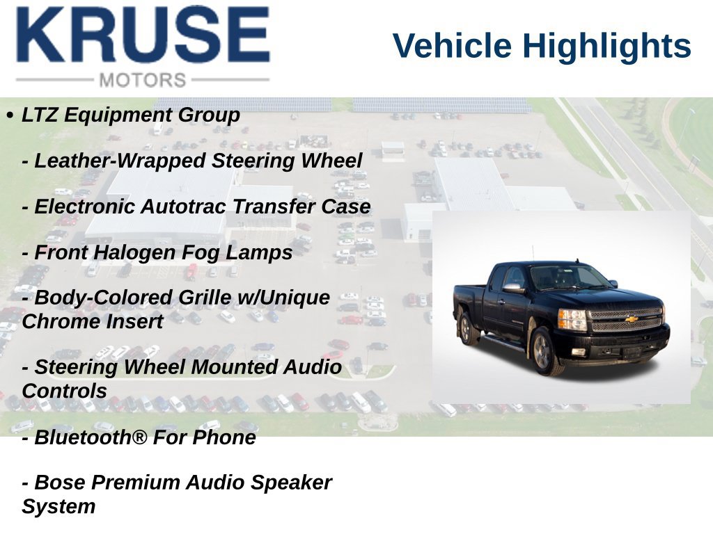 Used 2012 Chevrolet Silverado 1500 LTZ w/ Chrome Essentials Package AWD/4WD image 15