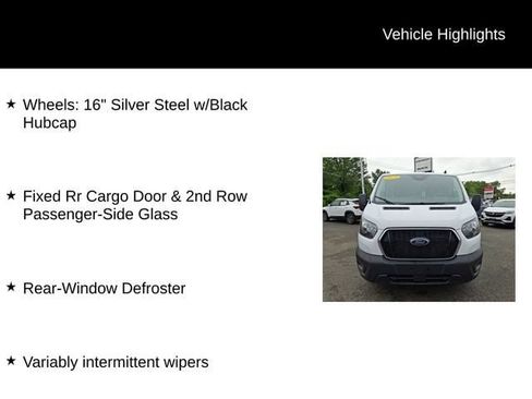 Used 2025 Ford Transit 250 Low Roof w/ Exterior Upgrade Package RWD image 27