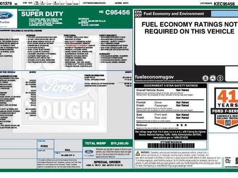 Used 2019 Ford F250 Lariat w/ Lariat Ultimate Package AWD/4WD image 25