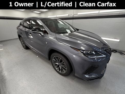 Certified 2021 Lexus RX 350 F Sport w/ Cold Area Package (CT) AWD/4WD image 1