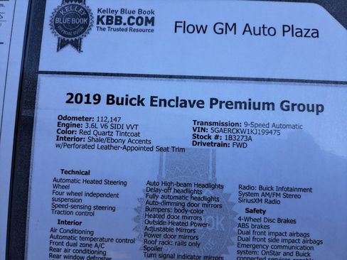 Used 2019 Buick Enclave Premium image 35