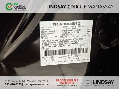 Used 2025 Ford Explorer ST-Line RWD image 34