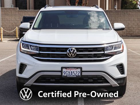 Used 2023 Volkswagen Atlas SE w/ Panoramic Sunroof Package AWD/4WD image 3