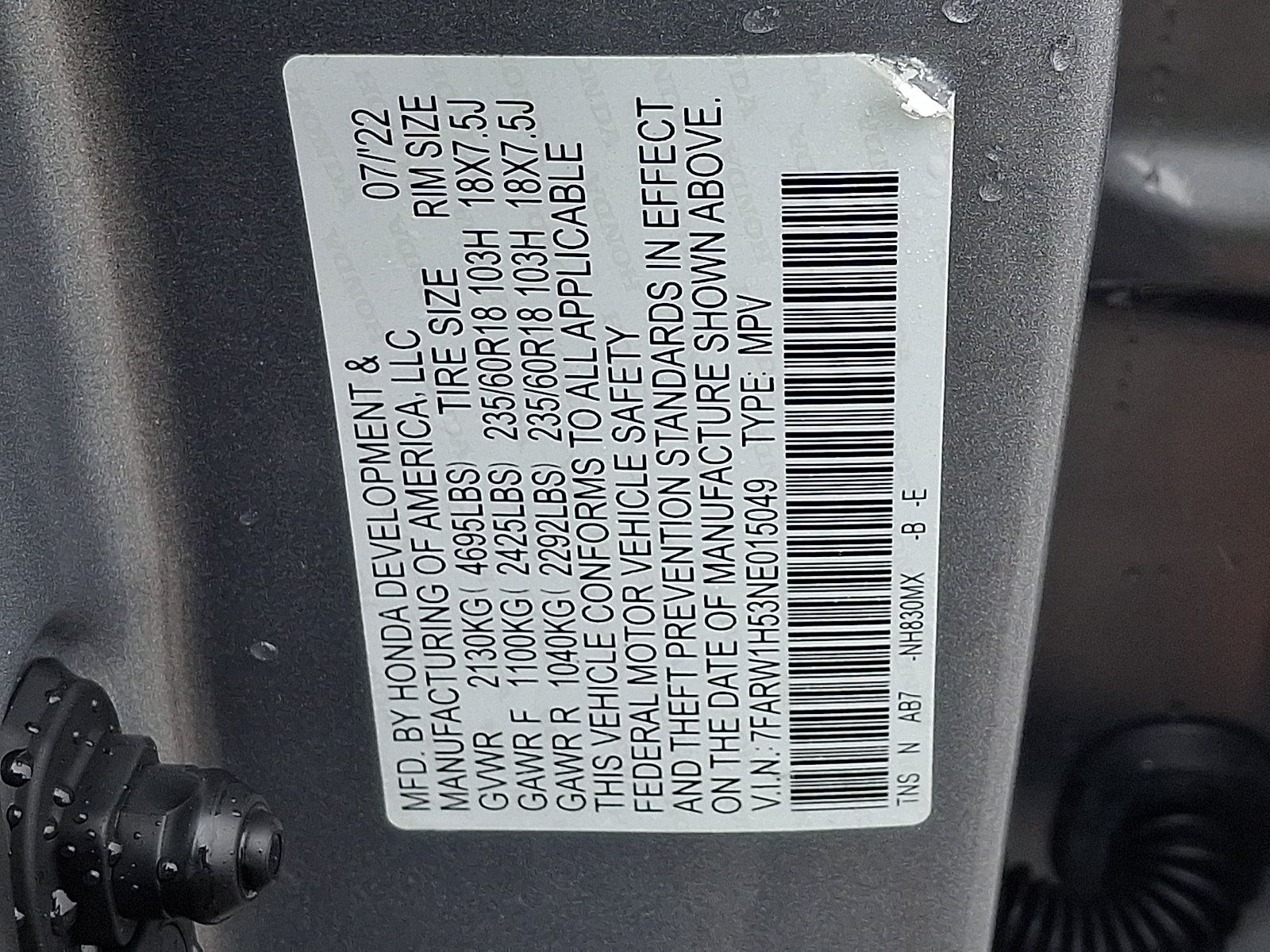 Used 2022 Honda CR-V EX image 27