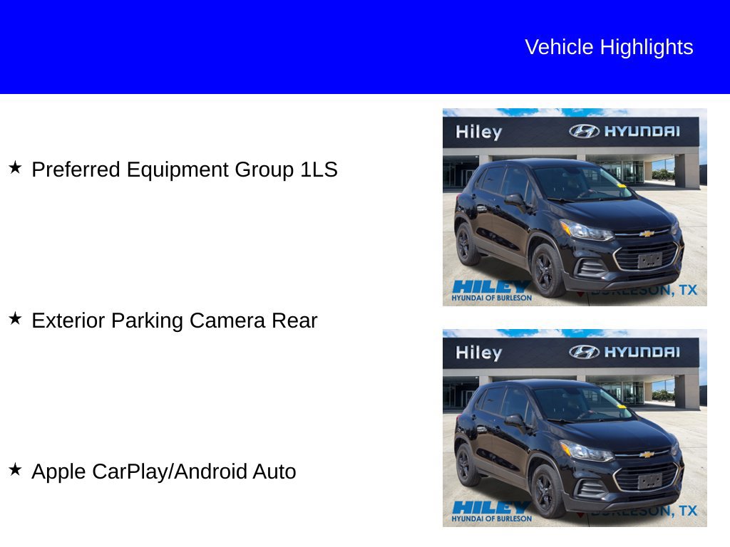 Used 2021 Chevrolet Trax LS w/ Tint and Cruise Package FWD image 10