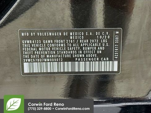 Used 2021 Volkswagen Jetta SE FWD image 31