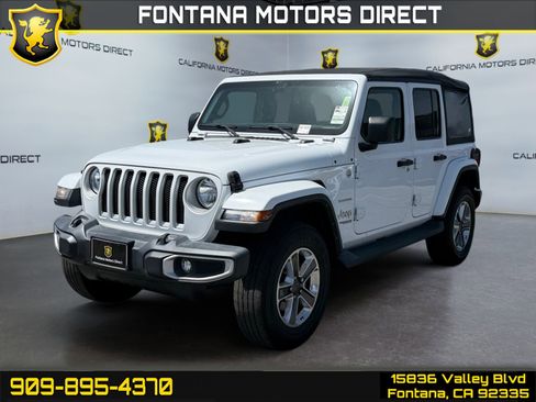 Used 2022 Jeep Wrangler Unlimited Sahara image 1